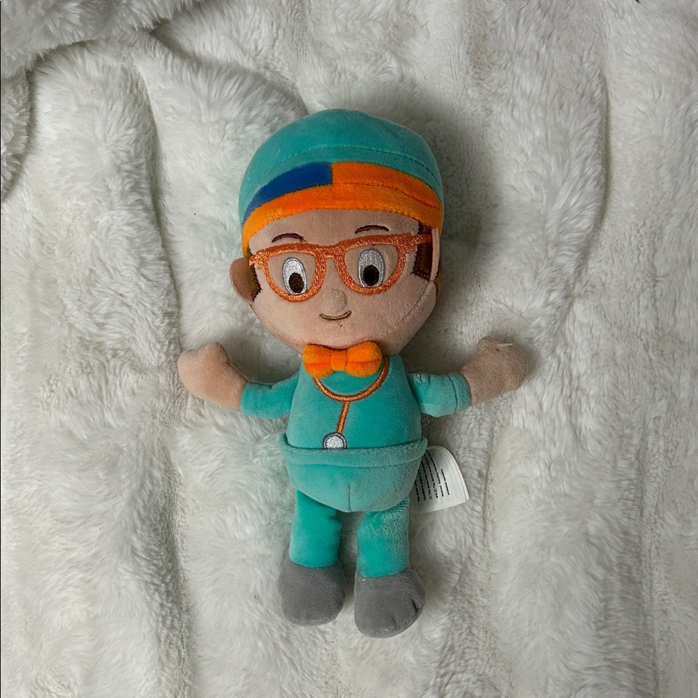 Blippi Plush With Sound Doctor